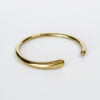 Bracciale rigido Contour oro