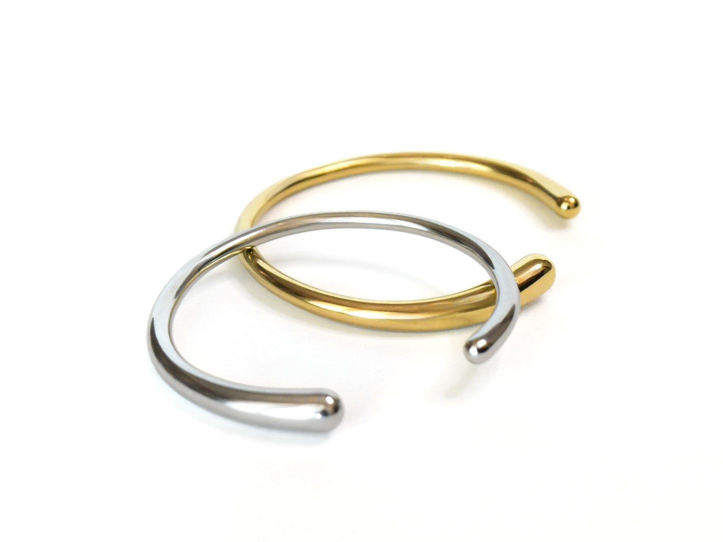 Duo Trilogy & Contour - Set anelli e bracciale in acciaio