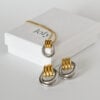 Set Noué – Collana e orecchini bicolore